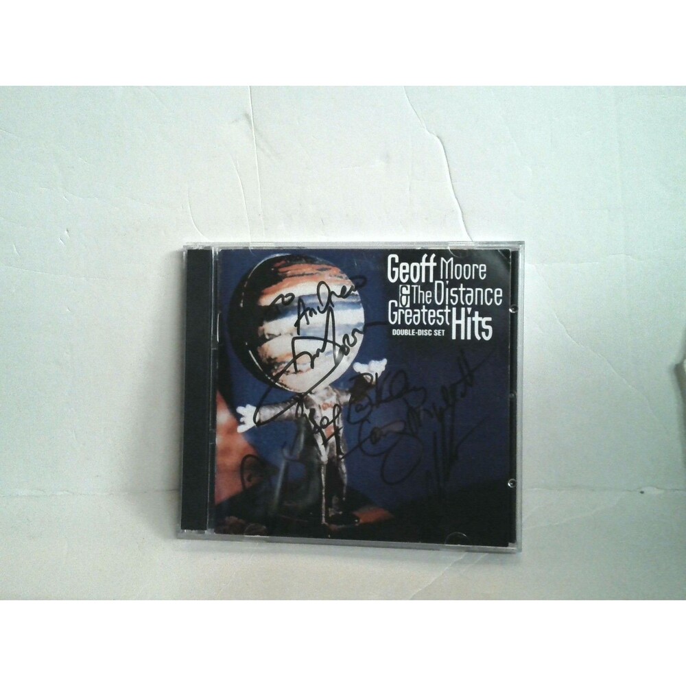 Geoff Moore & The Distance Greatest Hits Hits CD 2 Disc Set Autographed 1996